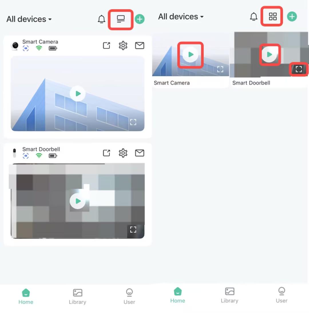 How to view multiple cameras at the same time – VicoHome